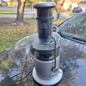 Breville BJE430SIL Juice Fountain Cold Juicer Silver Centrifugal Juicer TESTED